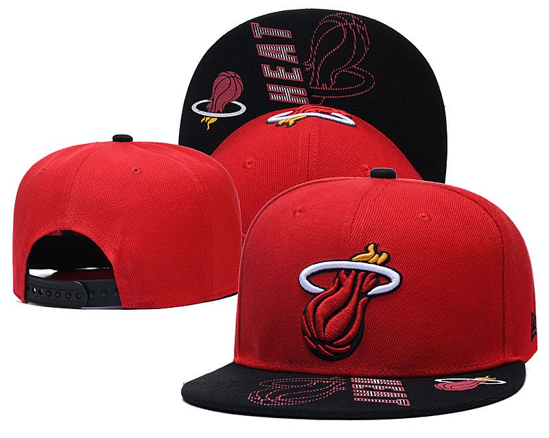 2020 NBA Miami Heat Hat 2020915->nba hats->Sports Caps